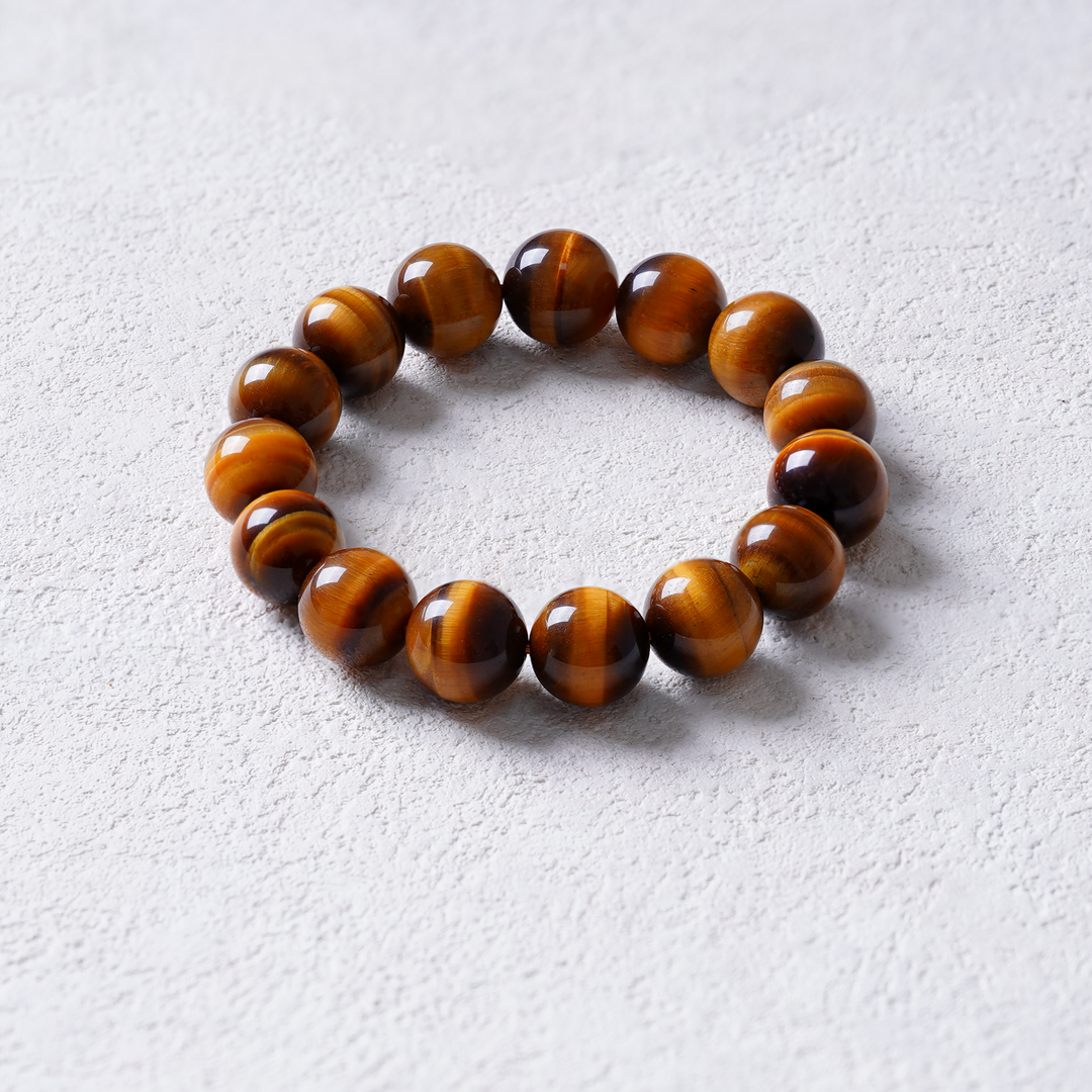 Natural Gold Tiger Eye Bracelet-Protection&Saftey