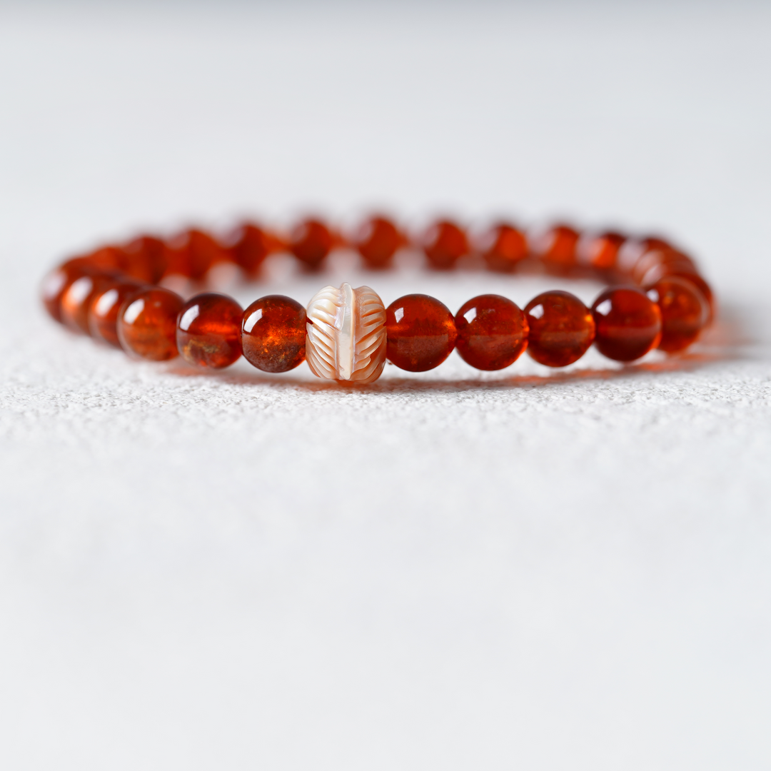 Boundless Heart - Garnet January Birthstone Bracelet